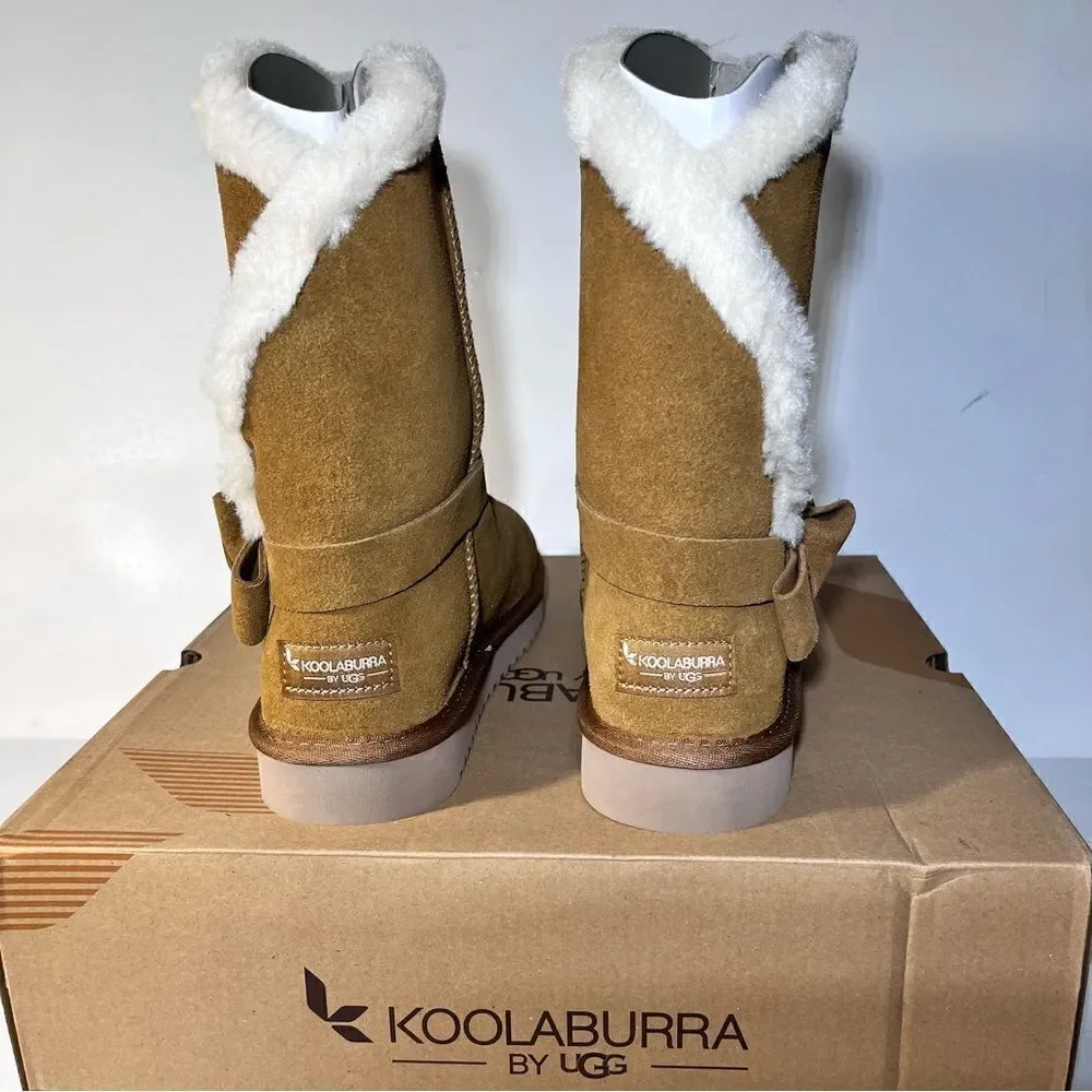 Koolaburra by UGG Arlena Suede Bow Short Boots